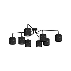 Milagro NET 8 Plafonnier Lampe suspension Lampe suspension Lumière pendante Noir pas cher