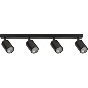 Comparateur de prix : SIGMA Spot pour plafond Zoom, à 4 lampes, noir