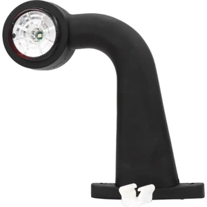 PAck de 2 feux de gabarit LED 12 24V Rouge Blanc - BRAS COURBE LONGVendu paramazon