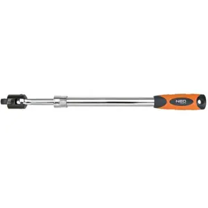 Comparateur de prix : NEO TOOLS Poignée avec articulation télescopique 1/2", 470- 620 mm