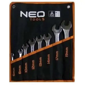 Comparateur de prix : Neo Tools Jeu de 8 clés mixtes 6 - 19 mm NEO TOOLS 09-751