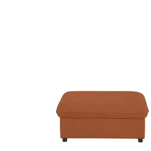 Pouf LOMOCO COTTAGE coloris orange pas cher