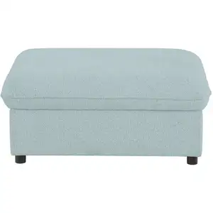 Pouf LOMOCO COTTAGE coloris bleu ciel pas cher