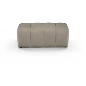 Poufs : Pouf taupe pas cher