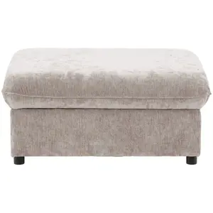 LOMOCO Pouf taupe pas cher