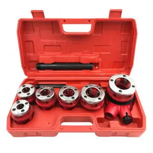 BEAST Coffret de 9 pcs filières 1-4", 3-8", 1-2", 3-4", 1", 5-4" spécial plo... pas cher