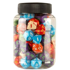 Comparateur de prix : Pot Rond De Dés De Rpg Classiques (80)
