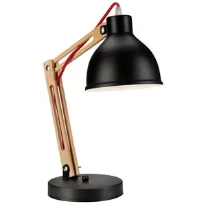 Lamkur Marcello Adjustable Lampe de bureau Naturel, 1x E27 pas cher