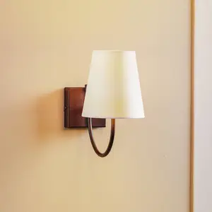 Lamkur Applique Paro avec abat-jour en tissu pas cher