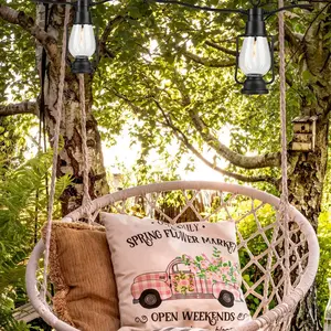 Lamkur Guirlande lumineuse LED, longueur 1000 cm, noir, à 10 lampes. pas cher