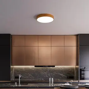 TEMAR LIGHTING Plafonnier Cleo, Ø 50 cm, IP54, couleur cuivre, métal, E27 pas cher