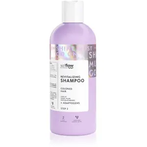 Comparateur de prix : so!flow Revitalizing Shampoo shampoing rénovateur pour cheveux colorés...