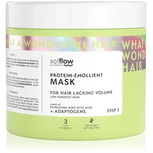 so!flow Low Porosity Mask masque pour cheveux sans volume 400 mlVendu parnotino