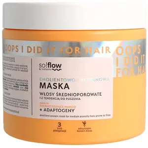 so!flow Medium Porosity masque cheveux anti-frisottis 400 mlVendu parnotino