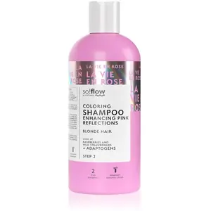 Shampoing colorant rose So!Flow, 300 ml pas cher