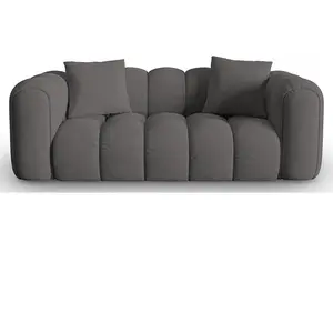 Maison Héritage - Canapé Arden 2 Places gris - 178x94x70 cm OS pas cher