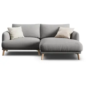 CXL by Christian Lacroix - Canapé D'Angle Droit Margot 3 Places ash melange - 200x170x76 cm OS pas cher