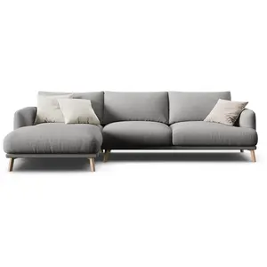 CXL by Christian Lacroix - Canapé D'Angle Gauche Margot 4 Places ash m... pas cher