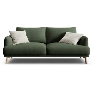 CXL by Christian Lacroix - Canapé Margot 2 Places vert mousse - 170x95... pas cher