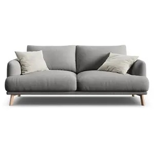 CXL by Christian Lacroix - Canapé Margot 2 Places ash melange - 170x95x75 cm OS pas cher
