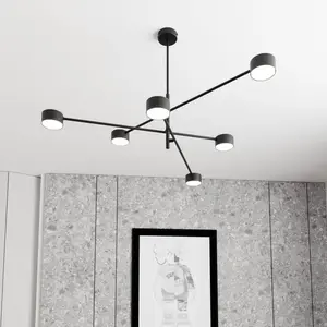 Lustre moderne Emibig Lighting Natsu 6 12 W pas cher