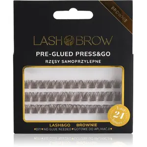 Lash Brow Press&Go Self-Adhesive Eyelashes grappes de faux-cils auto-a... pas cher