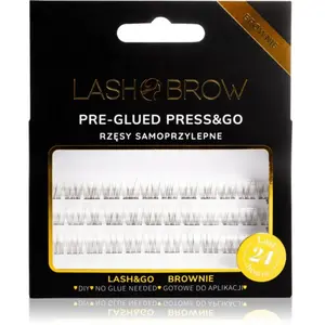 Lash Brow Press&Go Self-Adhesive Eyelashes grappes de faux-cils auto-a... pas cher