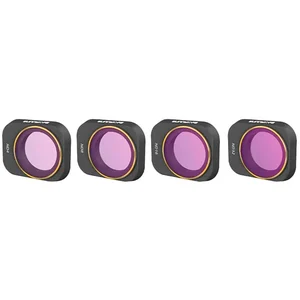 Comparateur de prix : Sunnylife Ensemble De 4 Filtres Nd 4/8/16/32 Pour Dji Mini 3 Pro Mm3-f...