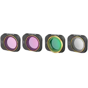 Comparateur de prix : Filtres - SUNNYLIFE - DJI Mini 3 Pro - UV, CPL, ND4, ND8 - Set de 4 fi...