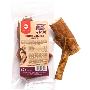 50g de friandises pour chiens Maced à la peau de sanglierVendu parzooplus