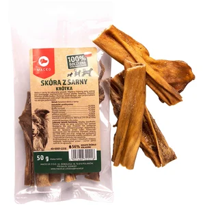 50g de friandises pour chiens Maced à la peau de chevreuilVendu parzooplus