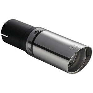 Embout d'échappement Ulter Sport - Rond 60mm Coudé - Longueur 140mm - Montage ->50mm - Inox USN105 pas cher