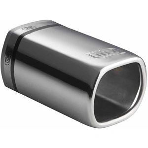Ulter Sport Embout d'échappement - Rectangle 80x65mm - Longueur 120mm - Montage 40-55mm - Inoxydable pas cher