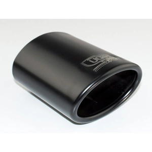 Comparateur de prix : Ulter Sport Embout d'échappement - Ovale 95x65mm Incliné - Longueur 120mm - Montage 40-55mm - Inoxydable Noir
