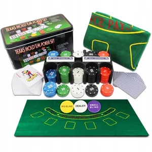 Comparateur de prix : Coffret de poker ou de dés en coffret de 200 jetons 2 jeux