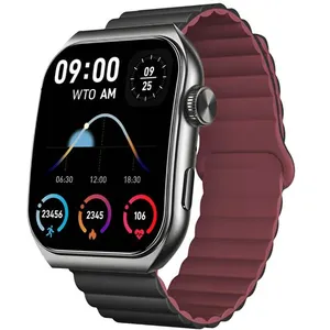 Comparateur de prix : Forever Montre Connectée Sport avec Ecran AMOLED 3D Appel Bluetooth Tiron Noir