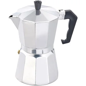 Merkloos / Sans marque VerkGroup Moka Cafetière à expresso 3/6/9/12 tasses Argenté (1, 12)Vendu parcdiscount