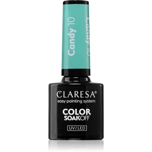 Claresa SoakOff UV/LED Color Candy vernis à ongles gel teinte 10 5 g pas cher