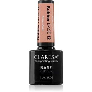 Claresa UV/LED Base Rubber base coat pour ongles en gel teinte 12 5 g pas cher