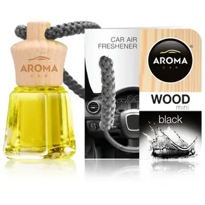 Désodorisant Voiture Aroma Wood Bottle Senteur Black 4mlVendu parnorauto