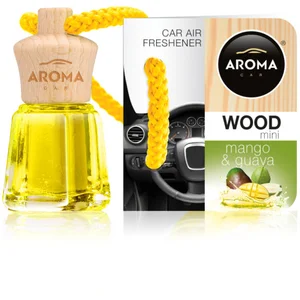 Désodorisant Voiture Aroma Car Wood Bottle Mango Et Guava 4mlVendu parnorauto