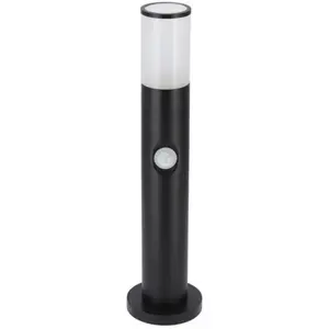 Comparateur de prix : Borne de jardin TULIS OV 40 détecteur de mouvement PIR GU10 Noir IP54 ...