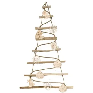 BOGATECO Sapin de Noël fait à la main de 95 cm de haut avec décoration... pas cher
