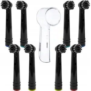 Nelips Brossettes de rechange Oral-B Précision Noir Charbon Actif 8 pi...
