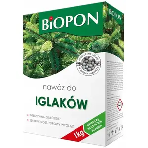 Comparateur de prix : Biopon Engrais de printemps pour conifères granulés 1 kg