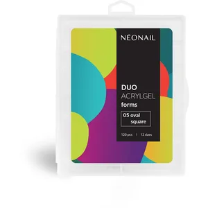 Comparateur de prix : NEONAIL Duo Acrylgel Forms pochoirs ongles type 05 Oval Square 120 pcs