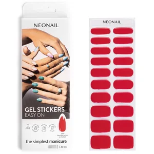 NEONAIL Easy On Gel Stickers Autocollants pour ongles teinte M06 20 pc...