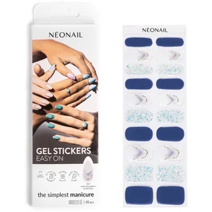 NEONAIL Easy On Gel Stickers Autocollants pour ongles teinte M10 20 pc...