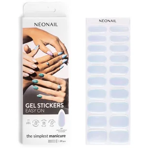 NEONAIL Easy On Gel Stickers Autocollants pour ongles teinte M11 20 pc...