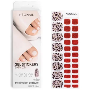 NEONAIL Easy On Gel Stickers Autocollants pour ongles pieds teinte P01...